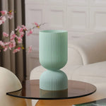 Lâmpada De Mesa De Vaso De Vidro Retro, Regulável, Romântico, Quarto, Cabeceira, Sala De Estar, Atmosfera Luz