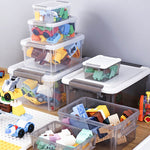 Caixa Organizadora Tamanhos Diferentes, Caixa Organizadora, Caixa Multiuso, Caixa Criativa, Caixa em Acrílico, Caixa Transparente, Caixas Organizadoras Empilháveis, Organizador Multiuso, Closet Organizado, Organizador Transparente, Organizadores de Escritório, Organizador de Brinquedos, Caixa para Brinquedos, Loja Comprinha do Futuro