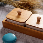 Criativo placa de lanche cerâmica branco dividir frutas secas caixa frutas lanches variedade combinação do agregado familiar molho sobremesa sushi placa