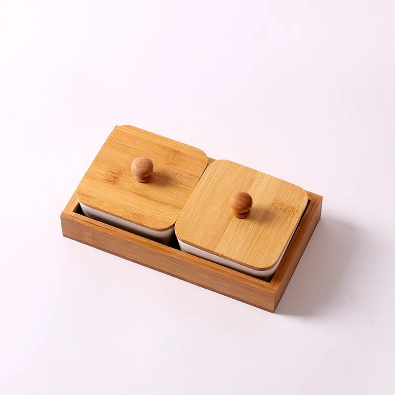 Criativo placa de lanche cerâmica branco dividir frutas secas caixa frutas lanches variedade combinação do agregado familiar molho sobremesa sushi placa