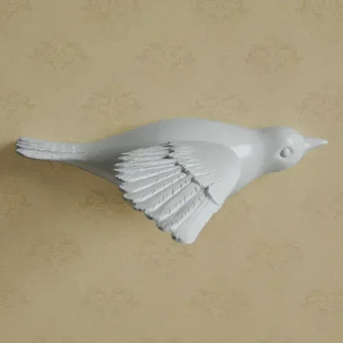 Arte Do Ornamento De Suspensão Da Parede Do Pássaro Europeu, 3D Artesanato De Pássaro, Decoração De Lar, Sala De Estar, Sofá, Fundo De TV, Europeu