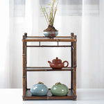 Celadon-chá pode, cerâmica armazenamento pode, gelo rachado chá pode, armazenamento de doces, selado, para café