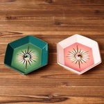 Vilead-bandeja de jóias cerâmica 16x11cm, prato jóias, mau olhado, titular do anel, estilo boho moderno, decoração home, organizador do quarto