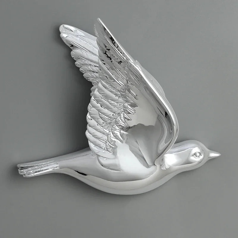 Pássaro decorativo pendente pendurado na parede, decoração moderna simples, sala de estar, entrada, sofá, fundo TV, luxo