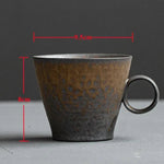 Creative Gilding Lovers Cerâmica Canecas, Copos Simples, Café da Manhã Caneca, Copo De Chá De Leite, 120 ml, 200 ml, 230 ml, 240 ml, 300ml