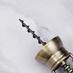 Profissional abridor de garrafa de vinho, saca-rolhas, estilo vintage, pinhão, universal, camping, bar ferramentas