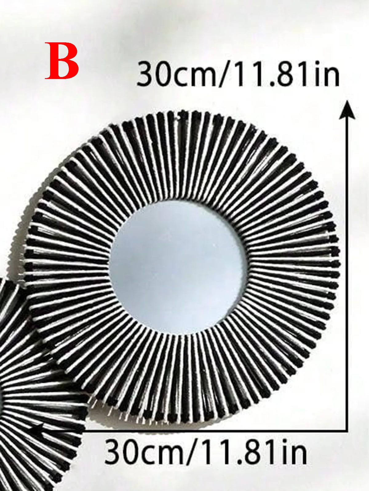 Handmade Macrame Mirror Wall Hanging, Decoração para Casa, Estética para Sala de Estar, Decoração Do Quarto, Corda De Juta, Boho Home Decor