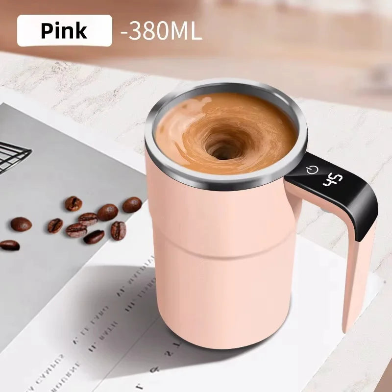USB recarregável automática caneca de café, copo de café elétrico, auto mistura caneca, IP67 impermeável, alimento seguro caneca de café para chá, novo, 2024
