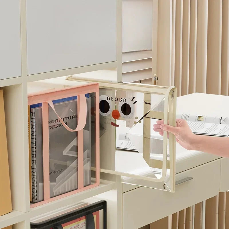 Sacos de armazenamento de plástico de grande capacidade, à prova d'água e dobrável, adequados para armazenar livros, bonecas, lençóis, roupas, organização doméstica