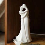 Vilead Escultura Casal Cerâmica Nórdica, Pop Art Moderna, Sala de Estar, Decoração Acessórios, Dia dos Namorados, Presente de Casamento