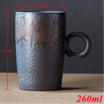 Creative Gilding Lovers Cerâmica Canecas, Copos Simples, Café da Manhã Caneca, Copo De Chá De Leite, 120 ml, 200 ml, 230 ml, 240 ml, 300ml