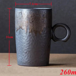 Creative Gilding Lovers Cerâmica Canecas, Copos Simples, Café da Manhã Caneca, Copo De Chá De Leite, 120 ml, 200 ml, 230 ml, 240 ml, 300ml