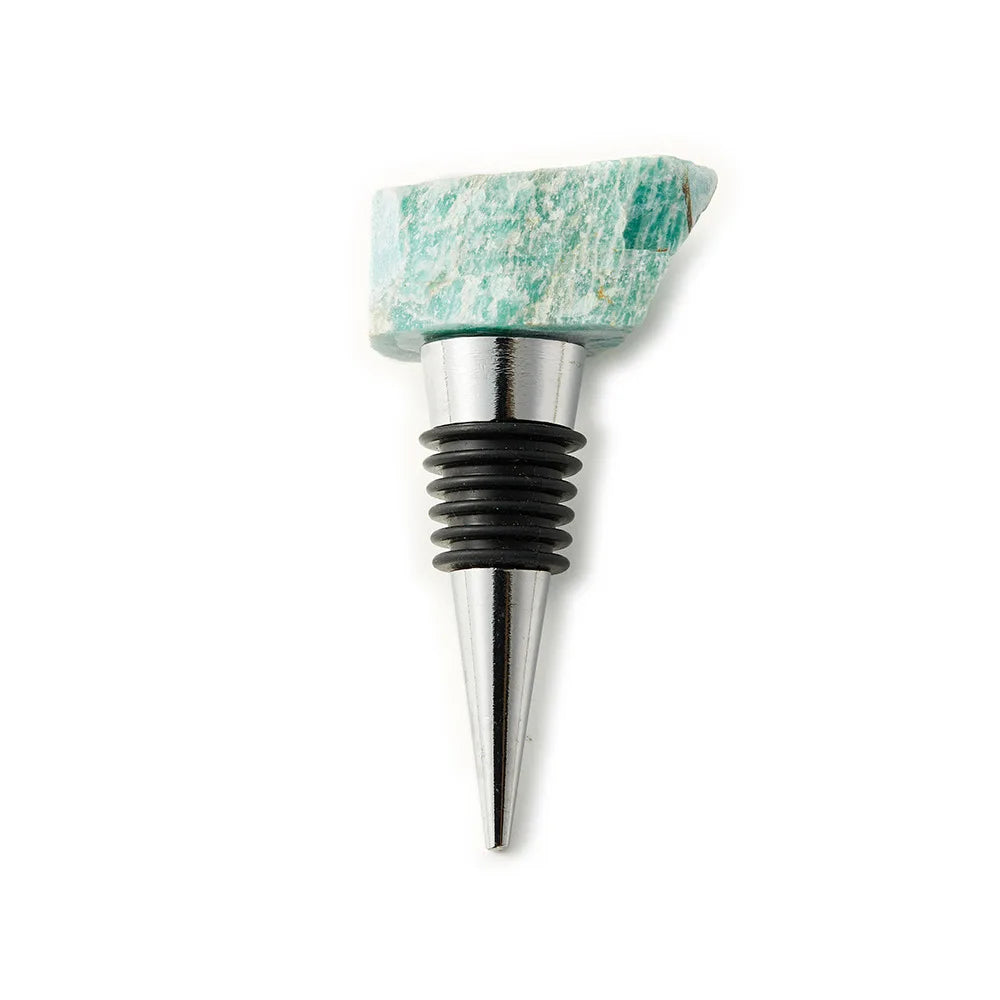 Rolha do frasco de vinho, rolha do frasco de vinho, quartzo cristal natural, irregular cortiça selagem, bar ferramentas, 1pc