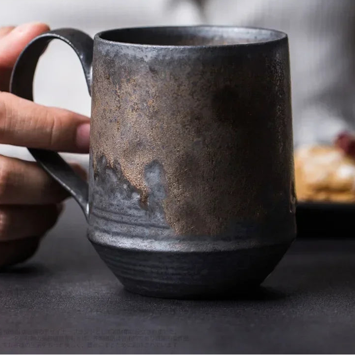 Creative Gilding Lovers Cerâmica Canecas, Copos Simples, Café da Manhã Caneca, Copo De Chá De Leite, 120 ml, 200 ml, 230 ml, 240 ml, 300ml