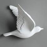 Pássaro decorativo pendente pendurado na parede, decoração moderna simples, sala de estar, entrada, sofá, fundo TV, luxo