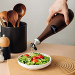 Pote de óleo cerâmico, garrafa de tempero doméstico, azeite, vinagre, dispensador, organizador de cozinha e recipiente de armazenamento, 650ml