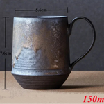 Creative Gilding Lovers Cerâmica Canecas, Copos Simples, Café da Manhã Caneca, Copo De Chá De Leite, 120 ml, 200 ml, 230 ml, 240 ml, 300ml