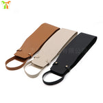 Saco do presente do vinho do couro reusável, portador do Tote da camada dupla, champanhe, cerveja, aniversário, chuveiros nupciais