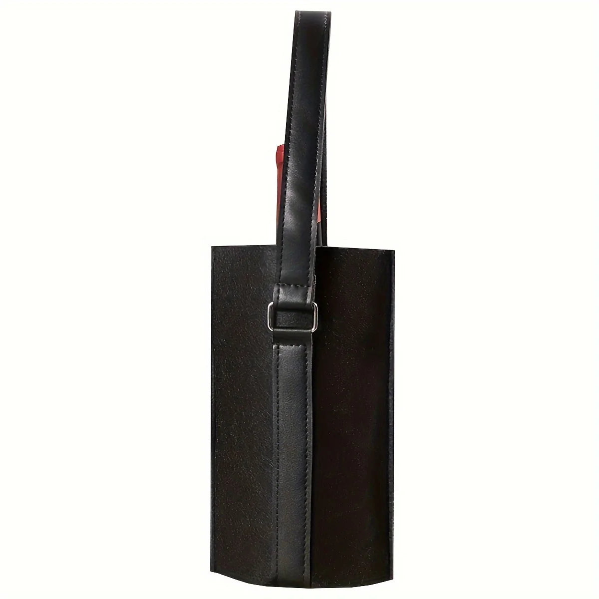 Garrafas de vinho Felt Stand sacola com alças, 2 sacos de vinho com divisórias, personalizável e reutilizável, casamentos e aniversários