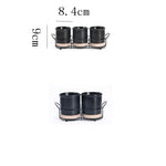 Bandeja De Cerâmica Criativa Pauzinhos, prateleira de mesa, planta em vaso, Pauzinhos domésticos Garfo Colher Caixa De Armazenamento, armazenamento De Lanches De Frutas