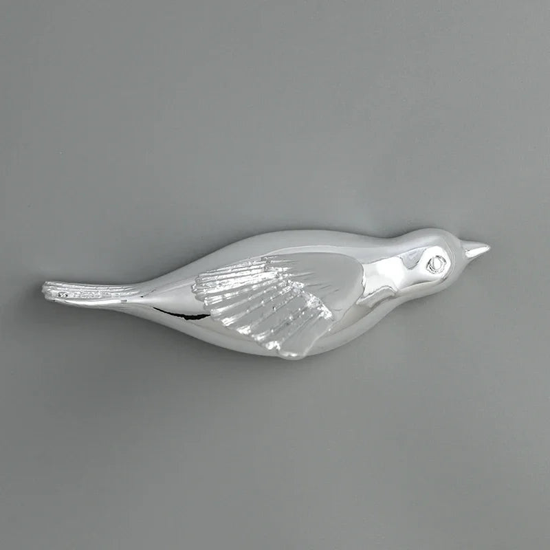 Pássaro decorativo pendente pendurado na parede, decoração moderna simples, sala de estar, entrada, sofá, fundo TV, luxo