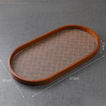 Bandeja de vidro com flores da begônia, xícara de chá, organizador de joias, bandeja para festa, sala de hóspedes, sala de jantar, evento