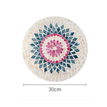 Francês Luz Luxo Natural Shell Bandeja, Criativo, Decorativo, Isolamento Térmico, Bandeja De Frutas, Prato De Sobremesa, Conjunto De Louça De Festa