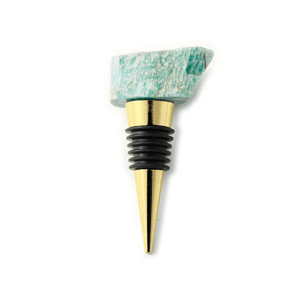 Rolha do frasco de vinho, rolha do frasco de vinho, quartzo cristal natural, irregular cortiça selagem, bar ferramentas, 1pc