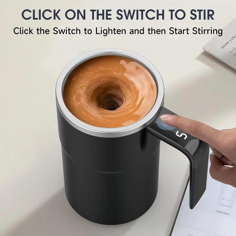 USB recarregável automática caneca de café, copo de café elétrico, auto mistura caneca, IP67 impermeável, alimento seguro caneca de café para chá, novo, 2024