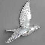 Pássaro decorativo pendente pendurado na parede, decoração moderna simples, sala de estar, entrada, sofá, fundo TV, luxo