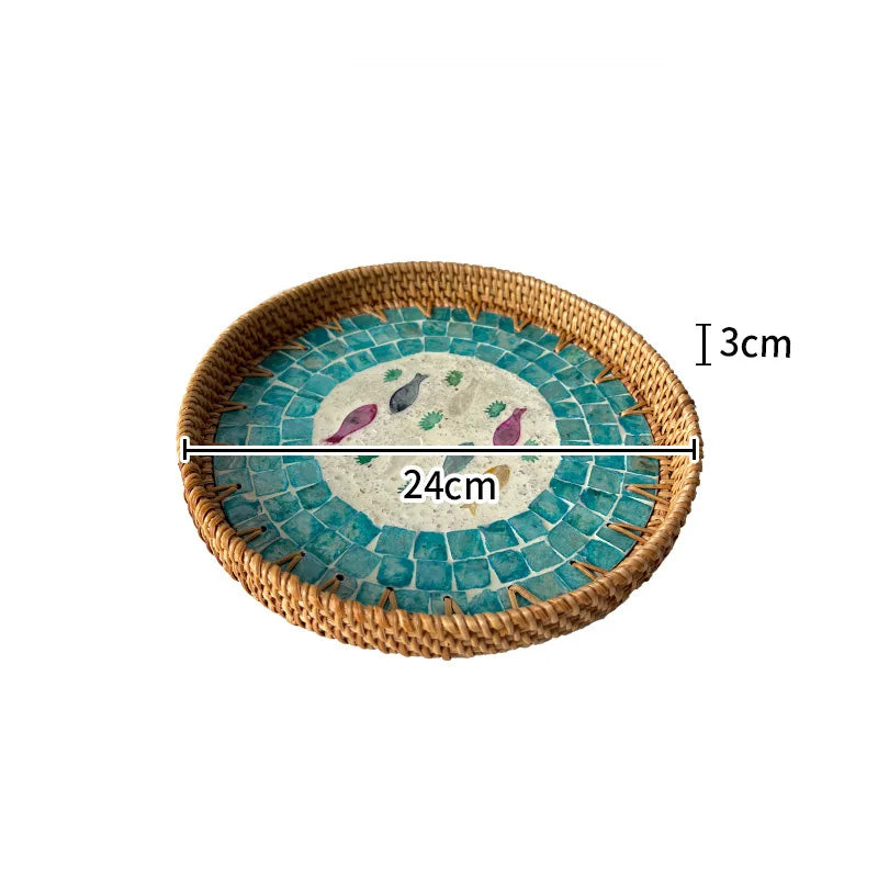 Nordic Natural Shell Bandeja Decorativa, Jóias, Difusor De Perfume, Bandejas De Exposição, Sala De Estar, Sala De Jantar, Armazenamento De Mesa, Casa