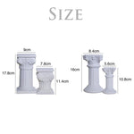 Vela de Pilar Romana Retro Estilo Europeu, Resina Floresta, Armário de Livros, Balanço Do Edifício, Privado Econômico, Decoração do Lar