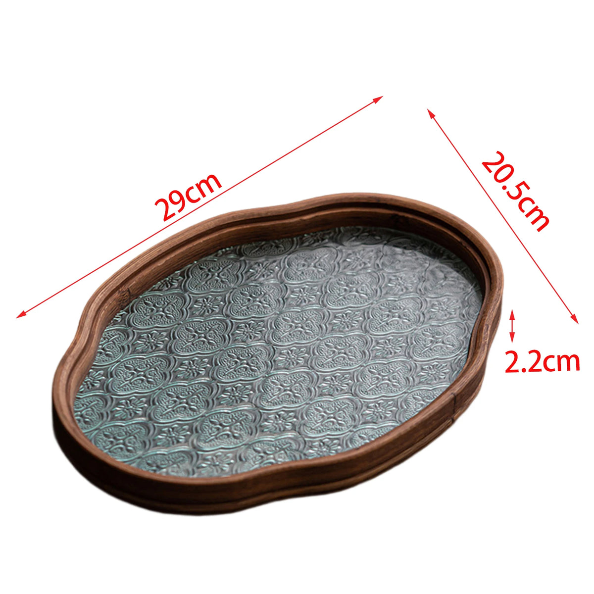 Bandeja de vidro com flores da begônia, xícara de chá, organizador de joias, bandeja para festa, sala de hóspedes, sala de jantar, evento