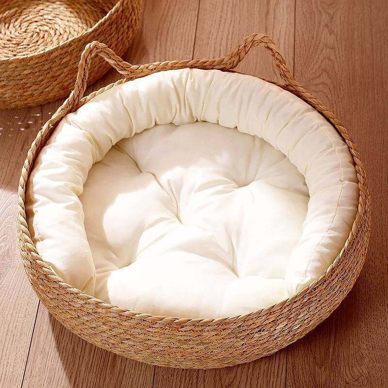 Cama para Gato Lúdica de Rattan