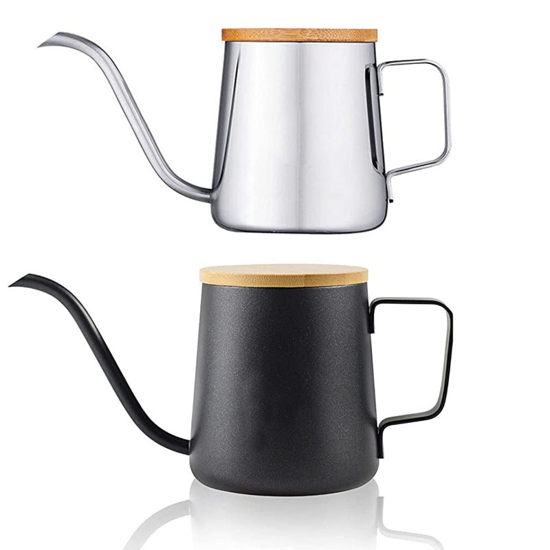 Chaleira Inox Elegante com Tampa de Bamboo, Design Industrial, Decoração Minimalista, Decoração Industrial, Chaleira Preta, Chaleira Prata, Chaleira em Inox, Chaleira de Fogão, Chaleira com Tampa de Bambu, Chaleira com Bambu, Chaleira, Chá da Tarde, Decoração Moderna, Loja Comprinha do Futuro
