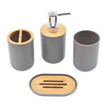 Conjunto Completo para Banheiro, Organizador para Banheiro, Kit Banheiro Completo, Higiene de Banheiro, Decoração de Banheiro, Conjunto de Banheiro e Lavabo, Conjunto de Banheiro, Conjunto de Acessórios de Banheiro, Banheiro Moderno, Banheiro em Bambu, Banheiro em Bamboo, Banheiro Elegante, Banheiro Decorado, Banheiro de Spa, Acessórios Para Banheiro e Lavabo, Acessórios Para Banheiro, Loja Comprinha do Futuro