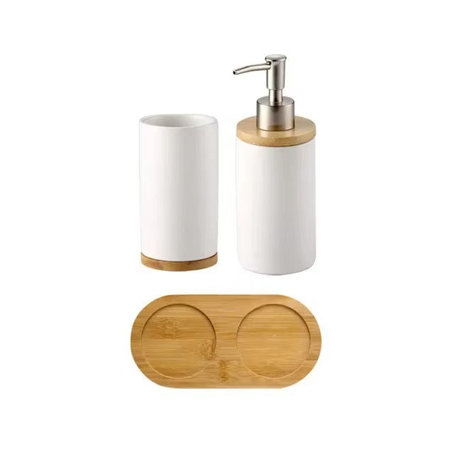 Kit de Banheiro de Higiene Cerâmica