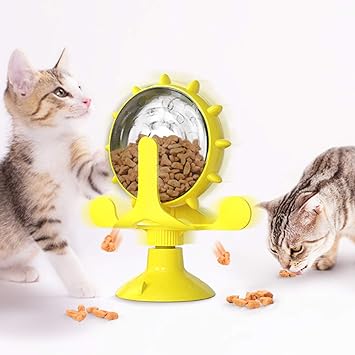 Brinquedo para Gatos Enriquecimento Ambiental. Controle Alimentar Para Pets, Alimentação Lenta para Pets, Brinquedo Anti Stress para Pets, Brinquedo Giratório para Pets, Brinquedo Interativo para Pets, Comedouro Giratório para Pets, Comedouro Lento para Pets