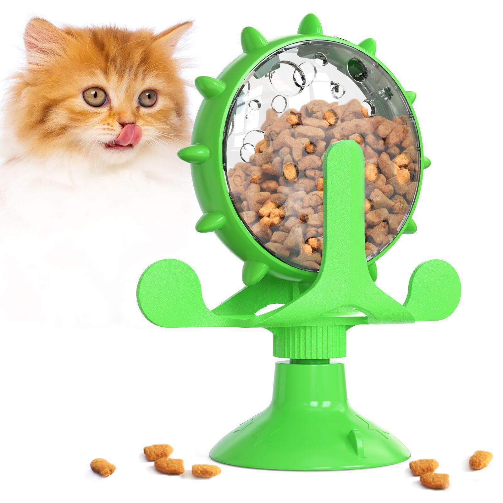 Brinquedo para Gatos Enriquecimento Ambiental. Controle Alimentar Para Pets, Alimentação Lenta para Pets, Brinquedo Anti Stress para Pets, Brinquedo Giratório para Pets, Brinquedo Interativo para Pets, Comedouro Giratório para Pets, Comedouro Lento para Pets