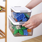 Caixa Organizadora Tamanhos Diferentes, Caixa Organizadora, Caixa Multiuso, Caixa Criativa, Caixa em Acrílico, Caixa Transparente, Caixas Organizadoras Empilháveis, Organizador Multiuso, Closet Organizado, Organizador Transparente, Organizadores de Escritório, Organizador de Brinquedos, Caixa para Brinquedos, Loja Comprinha do Futuro