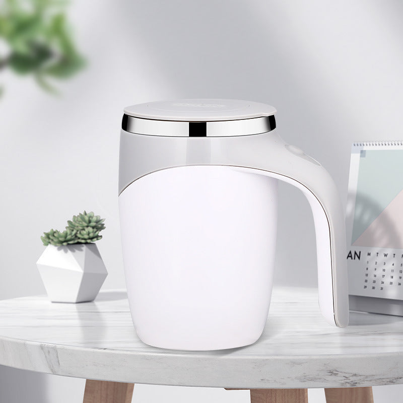 Caneca Mixer Automática Magnética com Tampa, Caneca, Caneca Chique, Caneca de Aço Inoxidável, Caneca Decorativa, Caneca Mixer com Tampa, Caneca com Tampa, Caneca Mixer Magnética, Caneca com Motor Magnético, Caneca Mixer com Motor Magnético, Loja Comprinha do Futuro