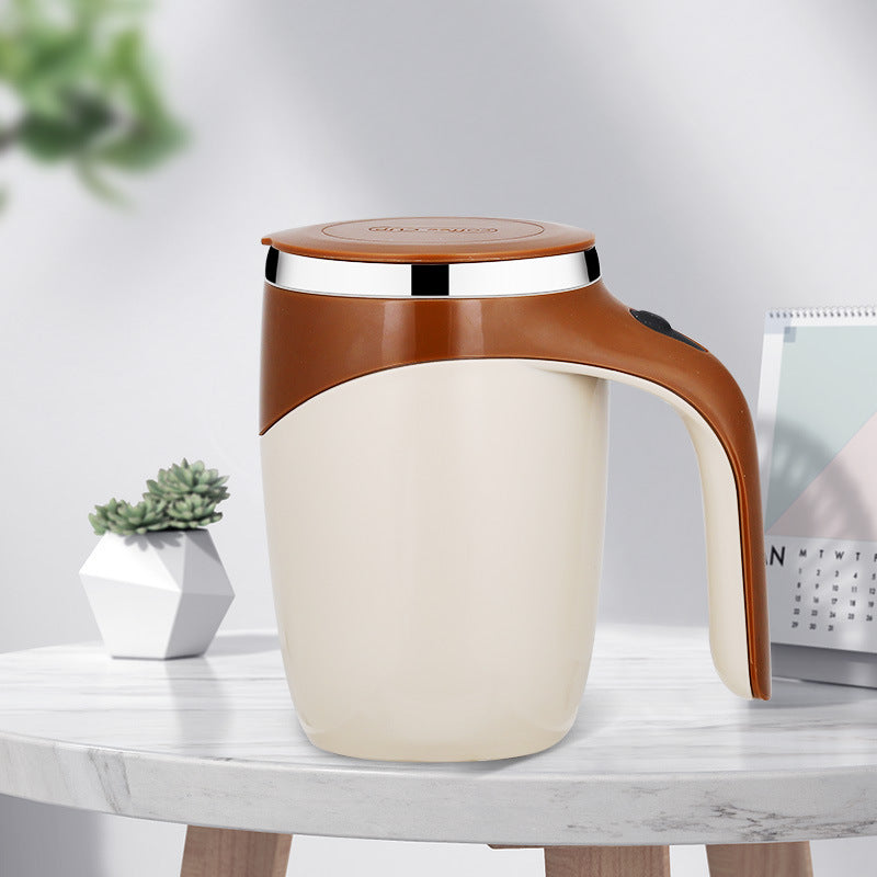 Caneca Mixer Automática Magnética com Tampa, Caneca, Caneca Chique, Caneca de Aço Inoxidável, Caneca Decorativa, Caneca Mixer com Tampa, Caneca com Tampa, Caneca Mixer Magnética, Caneca com Motor Magnético, Caneca Mixer com Motor Magnético, Loja Comprinha do Futuro