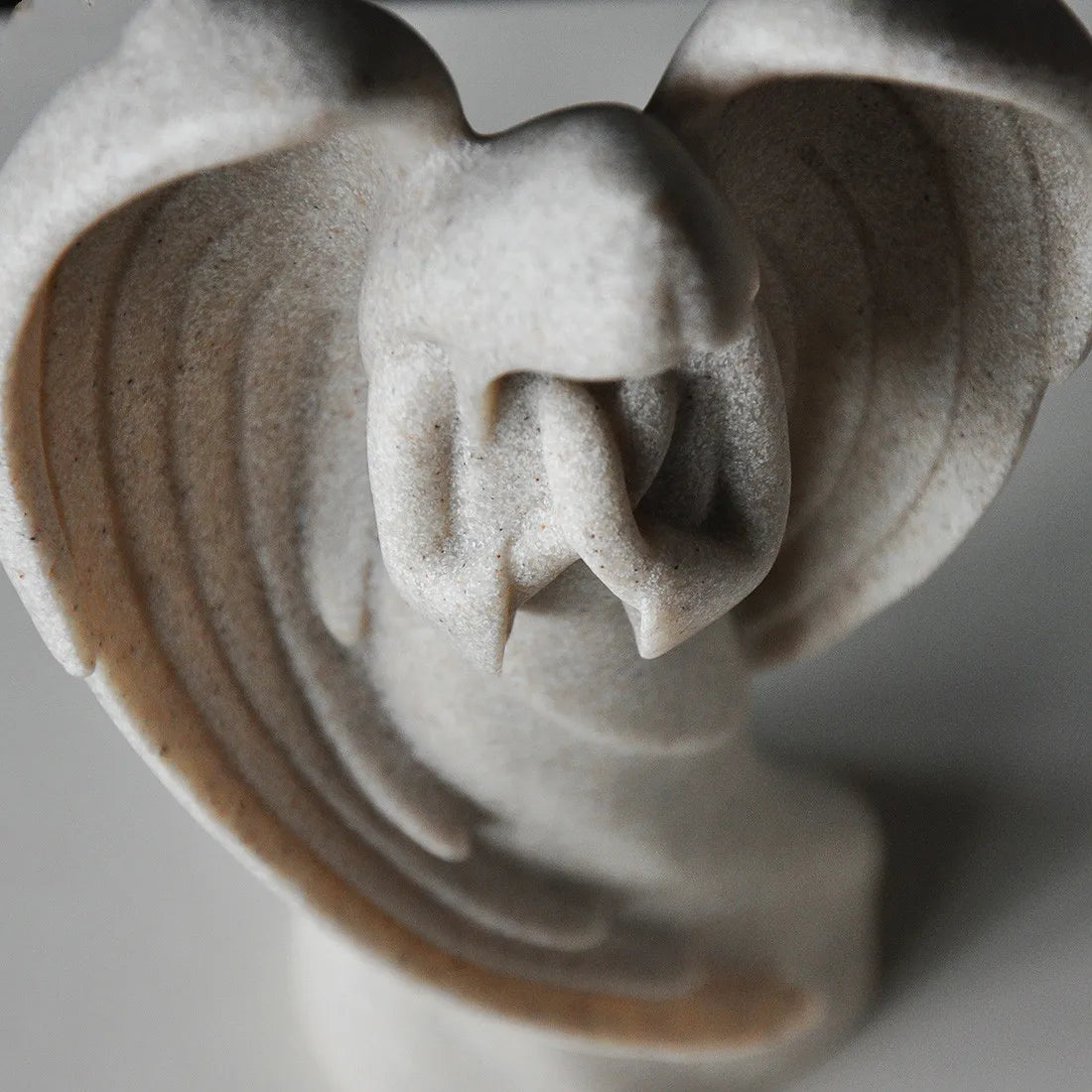 Escultura de Resina Retro Anjo Mãe