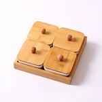 Criativo placa de lanche cerâmica branco dividir frutas secas caixa frutas lanches variedade combinação do agregado familiar molho sobremesa sushi placa