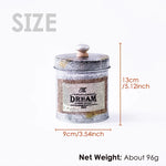 Tanque De Armazenamento De Café Retro, Lron Vintage, Cereal Seco, Frascos De Nozes, Adereços De Fotografia, Recipiente De Cozinha, Home Decor, Metal Selado Latas