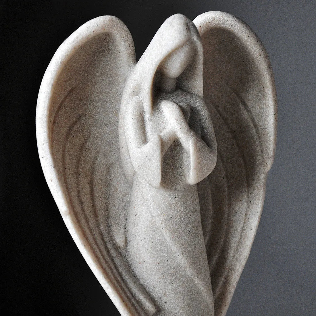 Escultura de Resina Retro Anjo Mãe
