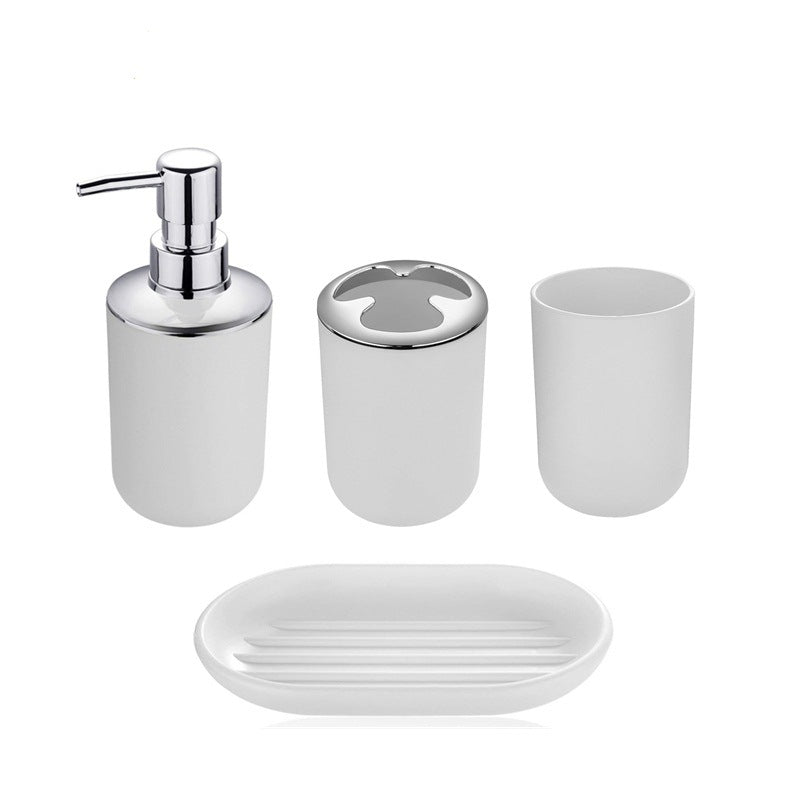 Conjunto de Banheiro e Lavabo, Acessorios Para Banheiro, Decoracao de Lavabo, Organizadores para Banheiro e Lavabo, Banheiro Spa, Kit Banheiro Completo, Banheiro Decorado, Banheiro Chique, Loja Comprinha do Futuro