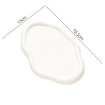 AhenderJiaz-Nuvem Nórdica Placa De Cerâmica, Prato De Armazenamento De Jóias, Bandeja De Aromaterapia Irregular, Quarto, Sala De Estar, Home Decoratio