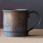 Creative Gilding Lovers Cerâmica Canecas, Copos Simples, Café da Manhã Caneca, Copo De Chá De Leite, 120 ml, 200 ml, 230 ml, 240 ml, 300ml