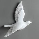 Pássaro decorativo pendente pendurado na parede, decoração moderna simples, sala de estar, entrada, sofá, fundo TV, luxo